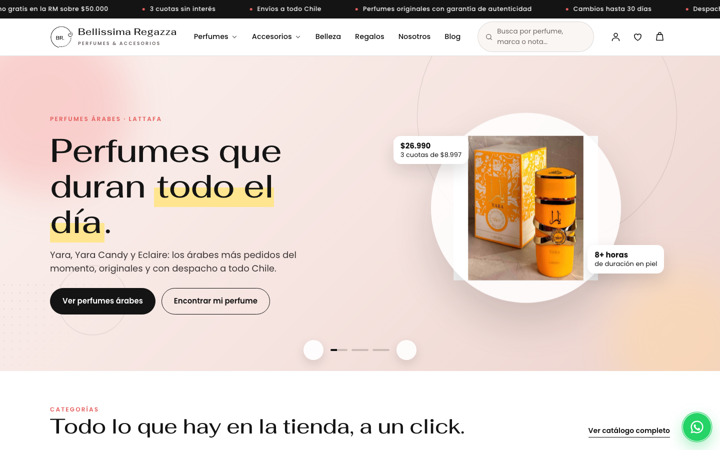 Portada de la tienda nueva